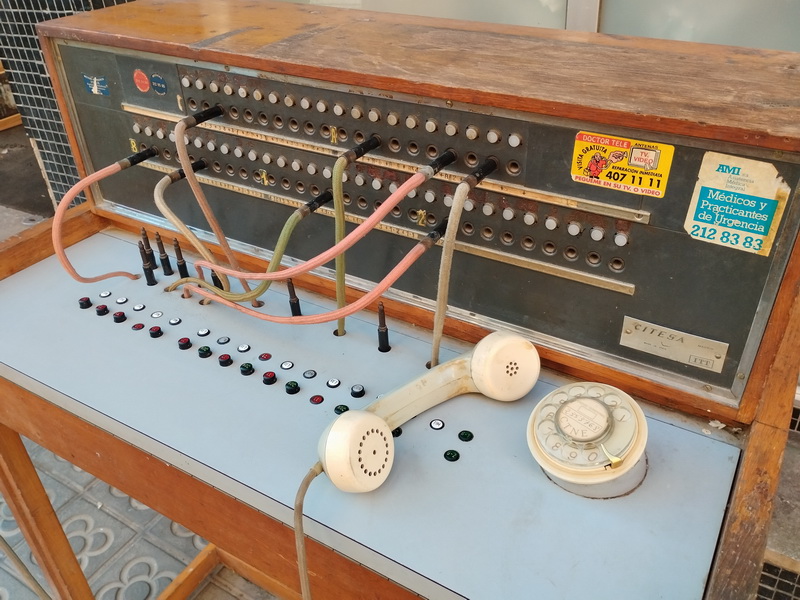 centralita telefono citesa madera 1u